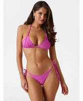 Guess Women's Braided Triangle Bikini Top