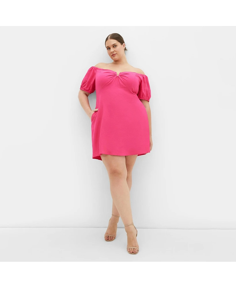 City Chic Plus Macey Dress
