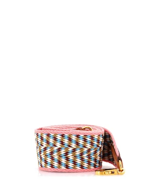 Pre-Owned Hermes 50 Sangle Shoulder Strap Cavale Canvas