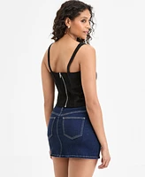 Bar Iii Women's Square-Neck Back-Zip Tank, Exclusively at Macy's