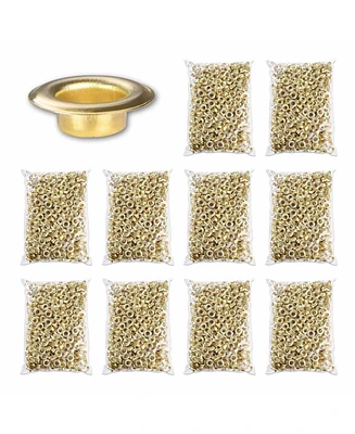 Yescom 10000pcs 3/8" Size 2 Grommet Brass Finish Bag Sign Poster Eyelet YES0386