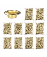 Yescom 10000pcs 3/8" Size 2 Grommet Brass Finish Bag Sign Poster Eyelet YES0386