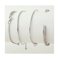 Sohi Gold-Plated Everyday Hand Bracelet Sets