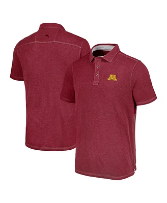 Tommy Bahama Men's Maroon Minnesota Golden Gophers Paradiso Cove Polo Shirt