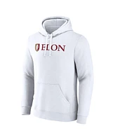 Fanatics Men's White Elon Phoenix Primary Logo Pullover Hoodie