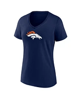 Fanatics Women's Navy Denver Broncos Mother's Day V-Neck T-Shirt