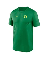 Nike Men's Green Oregon Ducks 2025 Sideline Small Logo Legend Performance T-Shirt