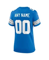 Nike Women's Blue Detroit Lions Custom Game Jersey
