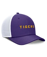 Nike Men's Purple Lsu Tigers Rise Performance Adjustable Trucker Hat