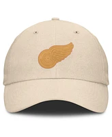 Fanatics Men's Tan Detroit Red Wings Front Office Canvas Adjustable Hat