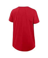 Nike Women's Red Chicago White Sox 2025 City Connect Flowy Fashion Tri-Blend Performance T-Shirt