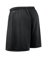 Nike Men's Red/Black Georgia Bulldogs 2025 Sideline Reversible Performance Shorts