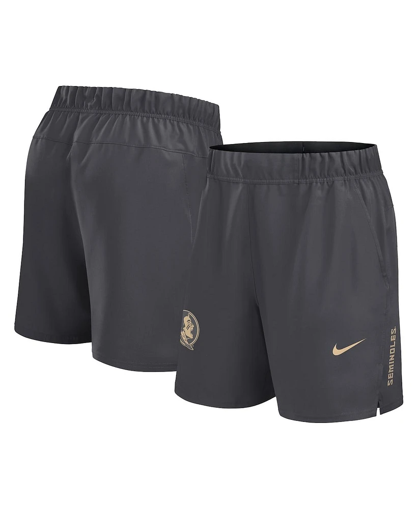 Nike Men's Gray Florida State Seminoles Primetime Woven Victory Performance Shorts