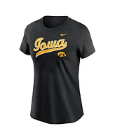 Nike Women's Black Iowa Hawkeyes Local Script T-Shirt