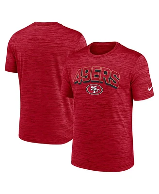 Nike Men's Scarlet San Francisco 49ers Velocity Performance T-Shirt