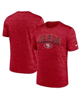 Nike Men's Scarlet San Francisco 49ers Velocity Performance T-Shirt