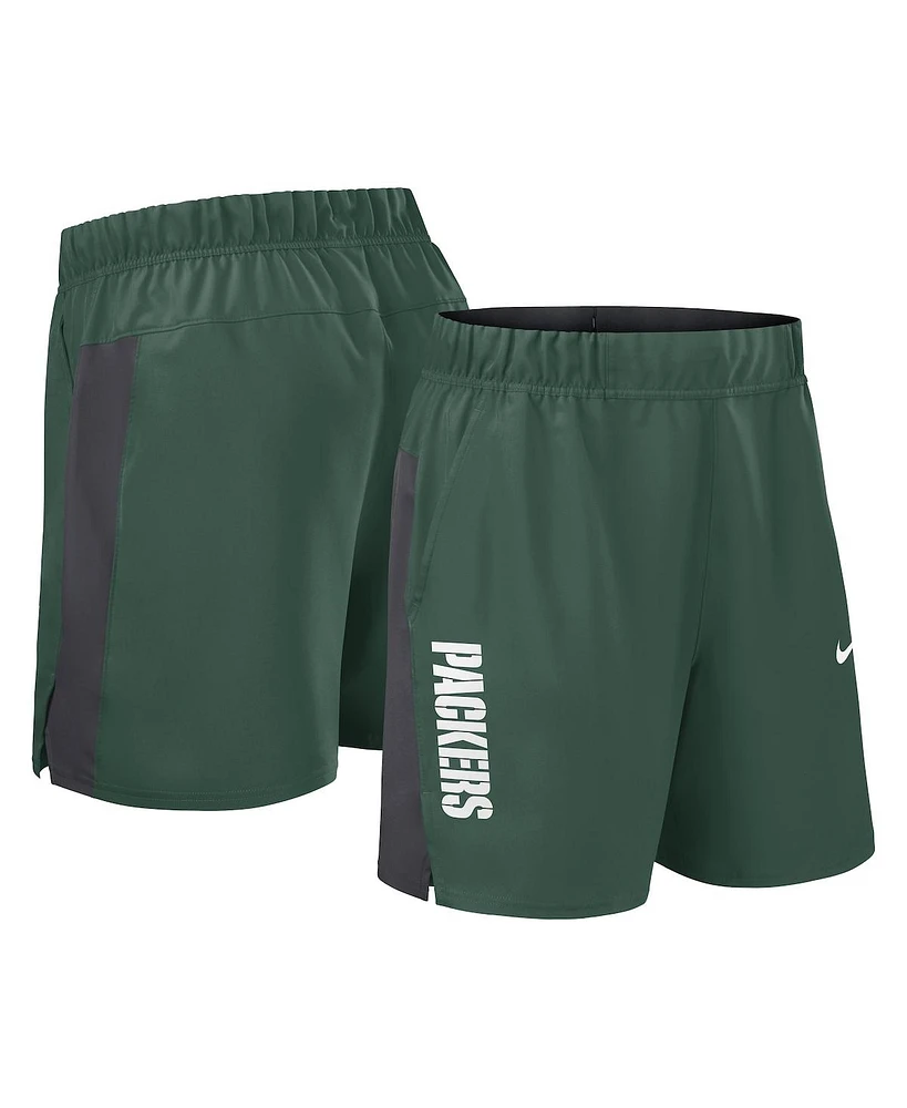 Nike Men's Green Bay Packers Woven Victory Performance Shorts