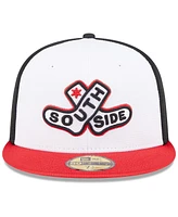 New Era Men's White/Red Chicago White Sox 2025 City Connect Batting Practice 59FIFTY Fitted Hat