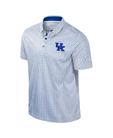 Colosseum Men's Royal Kentucky Wildcats Big Tall Marty Rival Polo Shirt