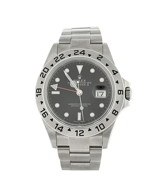 Pre-Owned Rolex Oyster Perpetual Explorer Ii Automatic Watch in Stainless Steel 40mm