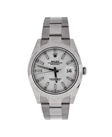 Pre-Owned Rolex Oyster Perpetual Datejust Automatic Watch in Stainless Steel 41mm