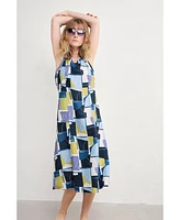 Seasalt Cornwall Women's Grass Wave Sleeveless Dress