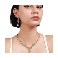 Sohi Glamorous Jewel Jewellery Set