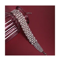 Sohi Pearl Crystal Choker Necklace