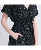 Reistor Women's Gathered Knee-length Dress