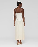 Avec Les Filles Women's Layered-Look Maxi Dress