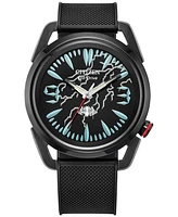 Citizen Eco-Drive Men's Marvel Venom Lethal Protector Black Polyurethane Strap Watch 42mm Box Set