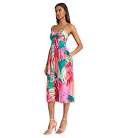 Donna Morgan Women's Sleeveless V-Neck Dress