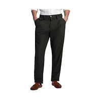 Campus Sutra Men's Midnight Black Corduroy Tailored Trousers
