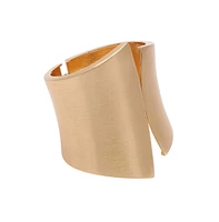 Sohi Gold-Plated Statement Cuff Bracelet