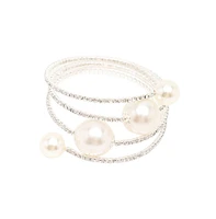 Sohi Gold-Plated Pearl Bracelet