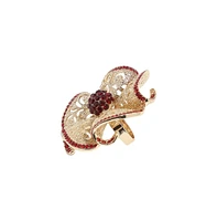 Sohi Stone Setting Flower Ring