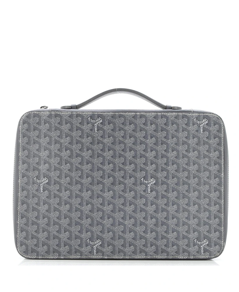 Pre-Owned Goyard Compagnon Universel A4 Bag Coated Canvas