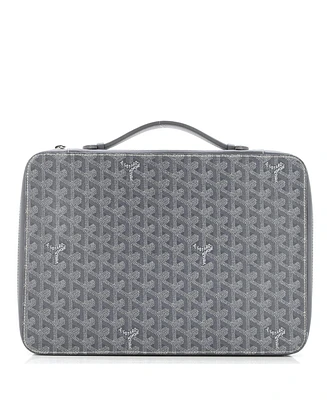 Pre-Owned Goyard Compagnon Universel A4 Bag Coated Canvas