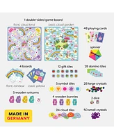 Haba Unicorn Glitterluck 9 Game - Board Game Collection for Ages 4-8