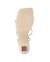 Marc Fisher Ltd Women's Dennie Caged Tapered Heel Sandals
