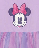 Disney Toddler and Little Girls Minnie Print Dress