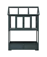 Portable Cold Frame Greenhouse with Wheels