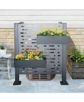 3x3 Ac Unit Fence - Metal Privacy Cover