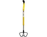Ultimate Shotput & Hammer Retrieving Tool, Adjustable 6 Heights (24"-29"), Sturdy Steel, Deep Cup for Secure Pick-Up, Ergonomic Foam Handle,