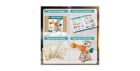 Livevie Wooden Siege Catapult Kit for Kids – Stem Learning Toy for Engineering, Simple Machines, Safe Interactive Assembly and Play