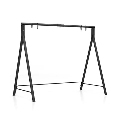 Patio Metal Swing Stand with A-Shaped Structure