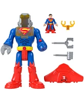 Imaginext Dc Super Friends Superman Insider Exo Suit Robot, 6 Pieces