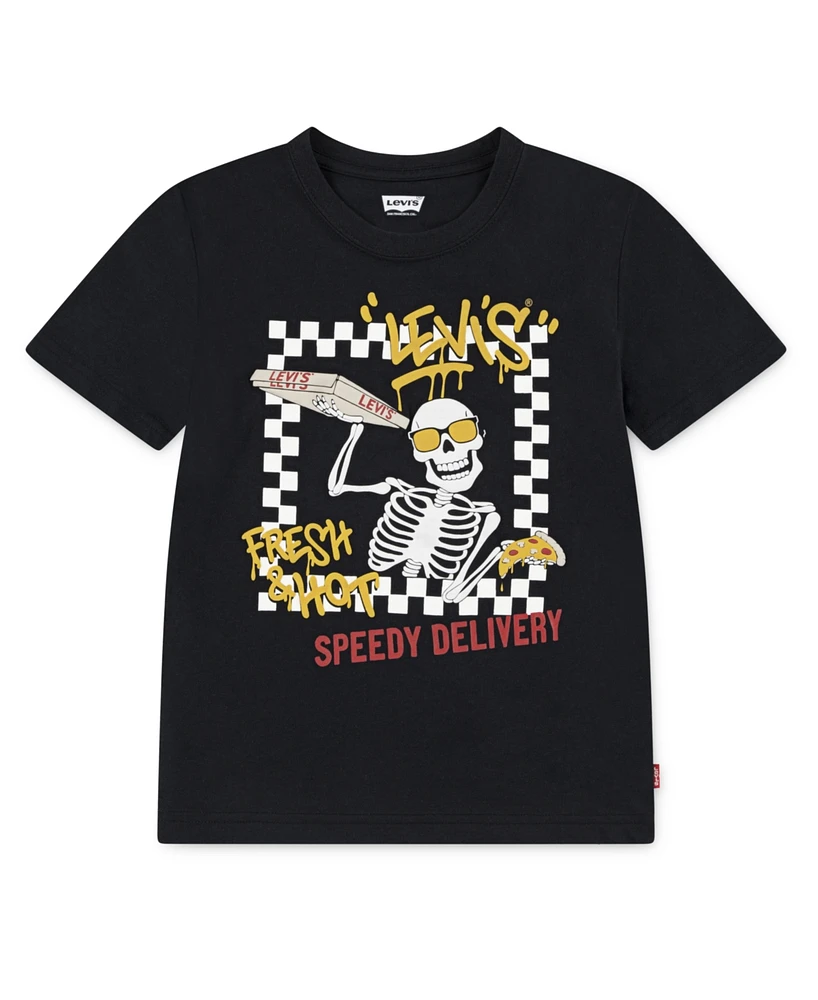 Levi's Big Boys Pizza for All T-Shirt