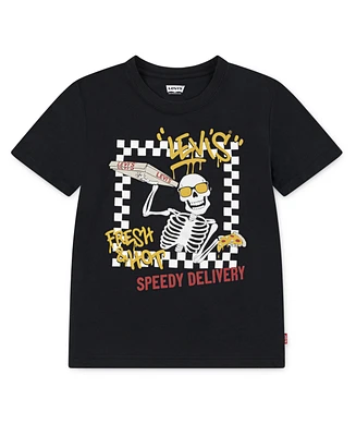 Levi's Big Boys Pizza for All T-Shirt
