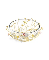 Michael Aram Wildflowers Large Glass Bowl